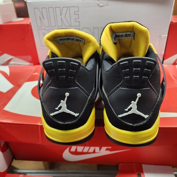 Jordan 4 Retro Black & Yellow - NEW (1004) REP - Picture 3 of 4